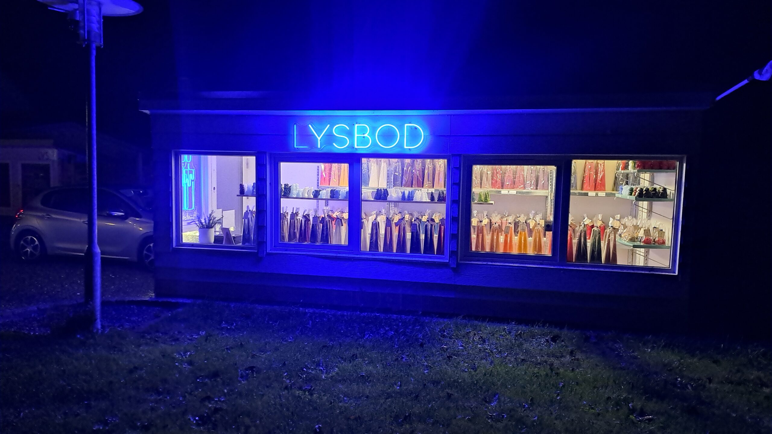 Lysbod- Butikken